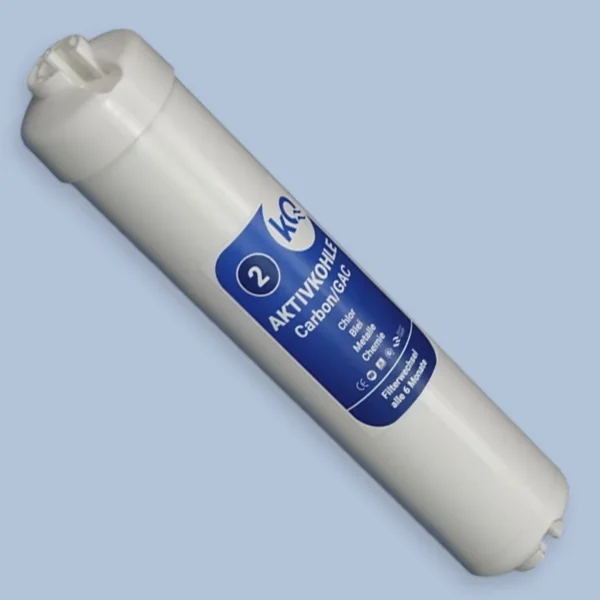 Inline Aktivkohlegranulatfilter 2,5" GAC